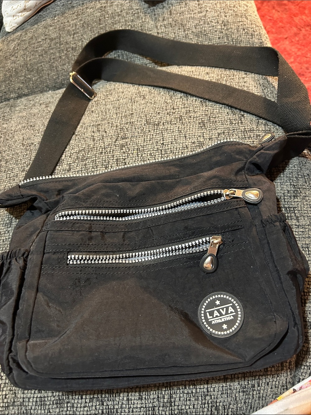 Black Women's Messenger Crossbody